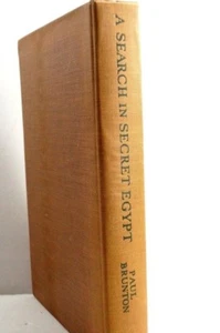 A SEARCH IN SECRET EGYPT,PAUL BRUNTON 4th Printing 1946 HC GD Vintage - Picture 1 of 6