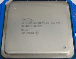 Lot (10) Intel Xeon E5-2637 v2 SR1B7 3.50GHz 15M LGA2011 Quad Core CPU Processor