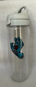 Rare 24oz Santa Cruz Screaming Hand Patch Insulated Cup Flip Top 2017? - Picture 1 of 6