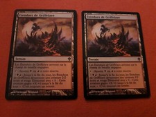 Lot 2x CCESS of griffelave lavaclaw reaches worldwake magic card mtg vf fr
