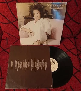 NEIL DIAMOND ** Greatest Hits Vol. II ** ORIGINAL 1982 Spain PROMO LP w/ INSERT - Picture 1 of 5