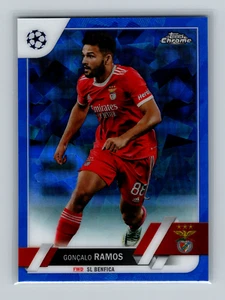 2022-23 Topps Chrome Sapphire UEFA #181 GONCALO RAMOS - Bild 1 von 2