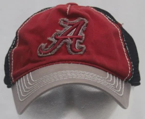 Gorra Ajustable Alabama Marea Carmesí NCAA SEC Top of the World Sombrero Rojo Gris Negro - Imagen 1 de 6