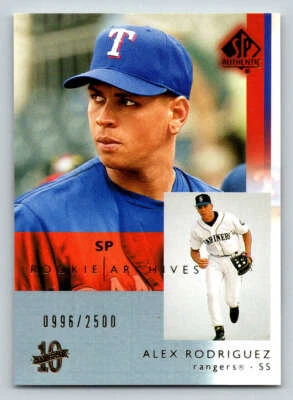 2003 SP Authentic #96 Alex Rodriguez RA 2500 - Image 1 of 2