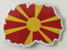 2x Magnes na lodówkę z flagą macedońską Mapa Macedonia Magnes na tablicę