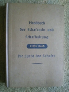 Schafe - Handbuch der Schafzucht und Schafhaltung Die Zucht des Schafes von 1944 - Imagen 1 de 8