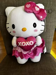 Nuevo Hello Kitty Side Stepper Animado Peluche Movimiento Sonido San Valentín Corazón xoxo - Imagen 1 de 4