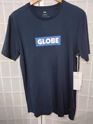 Globe Box Tee (M) Blue - Image 1 of 2