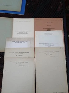Lot of original offprints about stars - Picture 1 of 2
