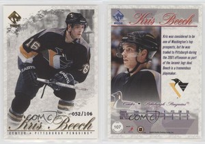 2001-02 Pacific Private Stock Gold /106 Kris Beech #107