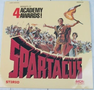 Spartacus, Kirk Douglas, Extended Play Laser Disc, Color - Imagen 1 de 2