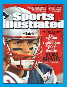 Tom Brady New England Patriots Sports Illustrated June 2009 no label newsstand - Picture 1 of 2