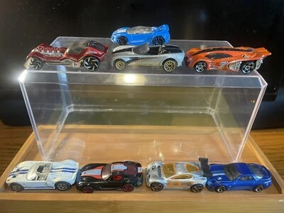 2000’s  HOT WHEELS LOT 8 USED 1/64 MALAYSIA CUSTOMS-EXOTICS-ASSORTED L-72 - Image 1 of 4
