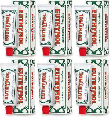 Euthymol Original Toothpaste 75ml x 6