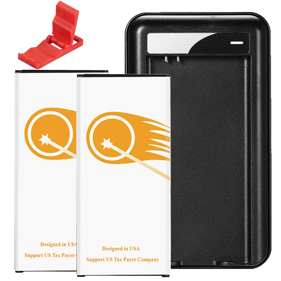 适用于三星 Galaxy S5 G900V Verizon 6820mAh 替换电池或壁式充电器 — 第 1/1 张图片