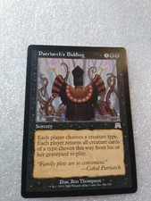 Patriarch's Bidding ~Onslaught~ Magic the Gathering