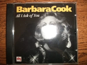 Barbara Cook-All I Ask Of You-1999 DRG Records! - Bild 1 von 3