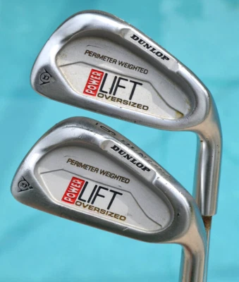 Dunlop Golf Power Lift Gran Tamaño 5 y 6- Juego de Hierro Regular PowerPoint Acero Foto 1 de 4