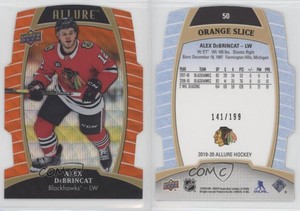 2019-20 Upper Deck Allure Orange Slice /199 Alex DeBrincat #50