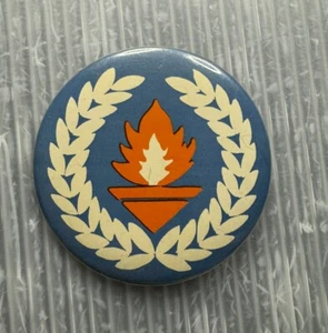 vintage 2.25” PINBACK BUTTON United Nations PSHS-CVisC MUN UN - Picture 1 of 7