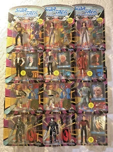 Lot 12x Playmates Star Trek TNG Next Generation Figures w/Original Case Box NEW - Picture 1 of 20