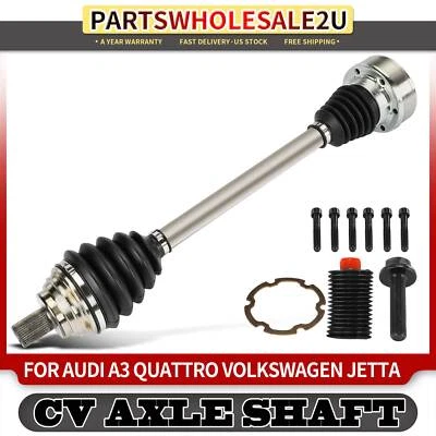 Conjunto de eje CV trasero izquierdo para Volkswagen Tiguan Jetta Golf R Audi A3 Quattro Foto 1 de 4
