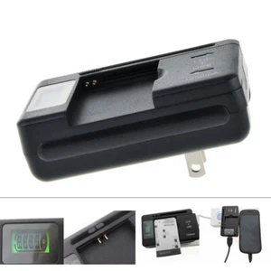 LCD Battery Charger With USB Port for BL-46CN LG A340 AT&T Cell Phone Battery - Picture 1 of 6