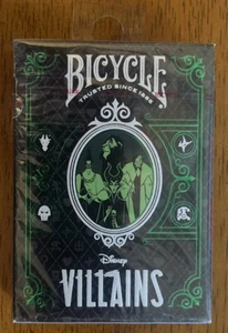 Disney Villains Playing Cards by Bicycle (2023) Sealed Collectors Item - Picture 1 of 5