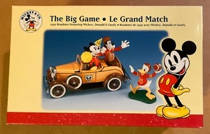 Ertl Disney Big Game-Le Grand Match 1930 Roadster-Mickey,Donald,Goofy-Orig Pkg - Picture 1 of 12