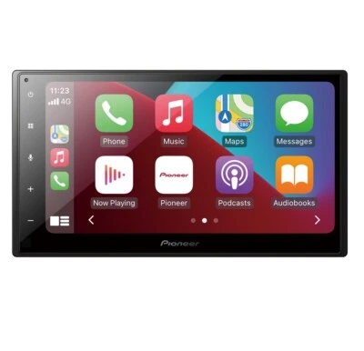 Pioneer Apple CarPlay Android Auto Bluetooth Touchscreen Car Digital Multimedia - Image 1 of 3