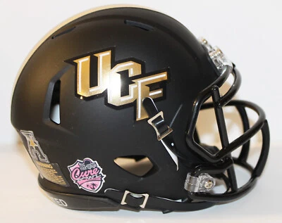 2016 UCF Knights Custom Riddell Mini Helmet vs Arkansas State Cure Bowl - Image 1 of 3