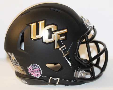 2016 UCF Knights Custom Riddell Mini Helmet vs Arkansas State Cure Bowl Cover