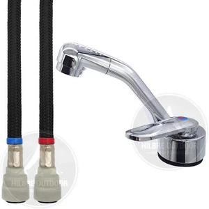 GRIFO MEZCLADOR DOMETIC SMEV AC539 CON COLAS DE INVITADO JOHN 12V CARAVANA CARAVANA INDIVIDUAL - Imagen 1 de 5