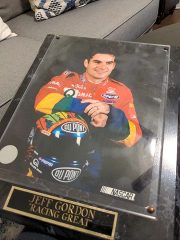 Racing Reflections Nascar Jeff Gordon Racing Great Wooden Plaque 10.5 x 13.5 Cover