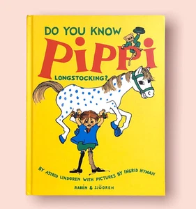 Do You Know Pippi Longstocking? By Lindgren Hardcover Book - Picture 1 of 11
