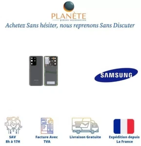 Cache Batterie Vitre Arrière Gris Cosmique pour Samsung Galaxy S20 Ultra G988 - Photo 1 sur 1