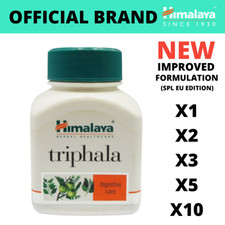 HIMALAYA Triphala 60 - 600 Tabletten Darmreinigung & Verstopfung Linderung Veg
