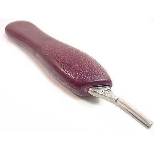 Mango de cuchillo de plástico de 5" para cuchillas #11 y #12 joyeros banco de trabajo herramienta de mano Foto 1 de 1