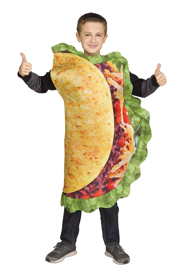 Taco Boys Child Funny Mexican Food Halloween Costume Tunic