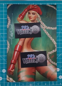 Zirty Girls #3 Cammy Fighter Edition B Signed Nathan Szerdy RARE NO COA - Picture 1 of 9