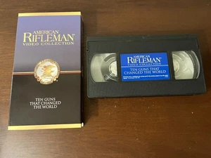 American Rifleman Video Collection VHS 2001 NRA Ten Guns That Changed the World - Picture 1 of 3