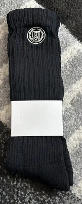 Honor The Gift Men's Knit Socks HTG Black One Size Brand New - Image 1 of 4