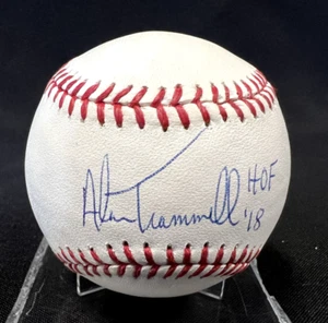 Alan Trammell Signed Baseball HOF 18 JSA - Picture 1 of 7