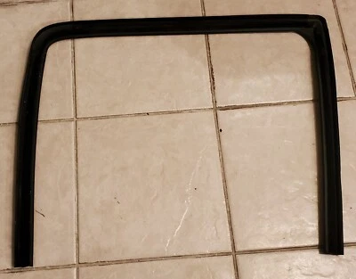 04-08 Ford F150 4 DR Lincoln Mark LT pasajero puerta trasera derecha ventana guía fieltro Foto 1 de 4