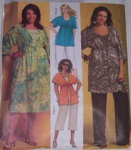  LEISURE OUTFIT pattern W18 20 22 24 plus tunic tank 4+ - Picture 1 of 1