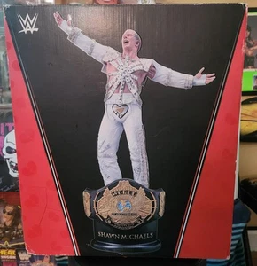 Shawn Michaels Championship Title Collection 16 inch Statue 2016 Wrestlemania 12 - Picture 1 of 16