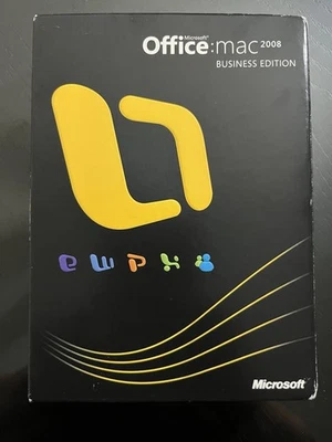 Microsoft Office MAC 2008 Business Edition Full Retail - Image 1 of 4