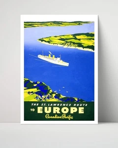 Classic Travel Unframed Poster - St Moritz - Winter Games 1928 - Picture 1 of 4