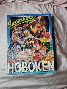 RARE 1994 Superhero League of Hoboken MS-DOS PC Game Big Box 3.5" Floppy Discs  - Bild 1 von 3
