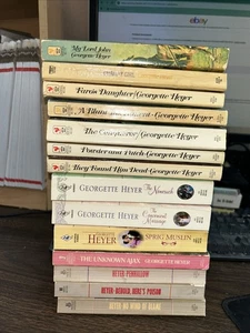 Lot of 14 GEORGETTE HEYER Gothic/Regency/Historical Romance PBKs /ACCEPABLE - Bild 1 von 12